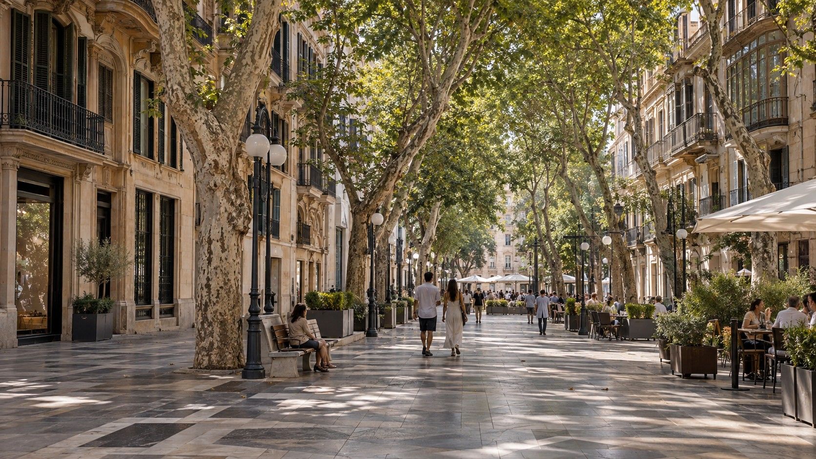 Centro histórico de Palma: un paseo por la ciudad baja y la ciudad alta